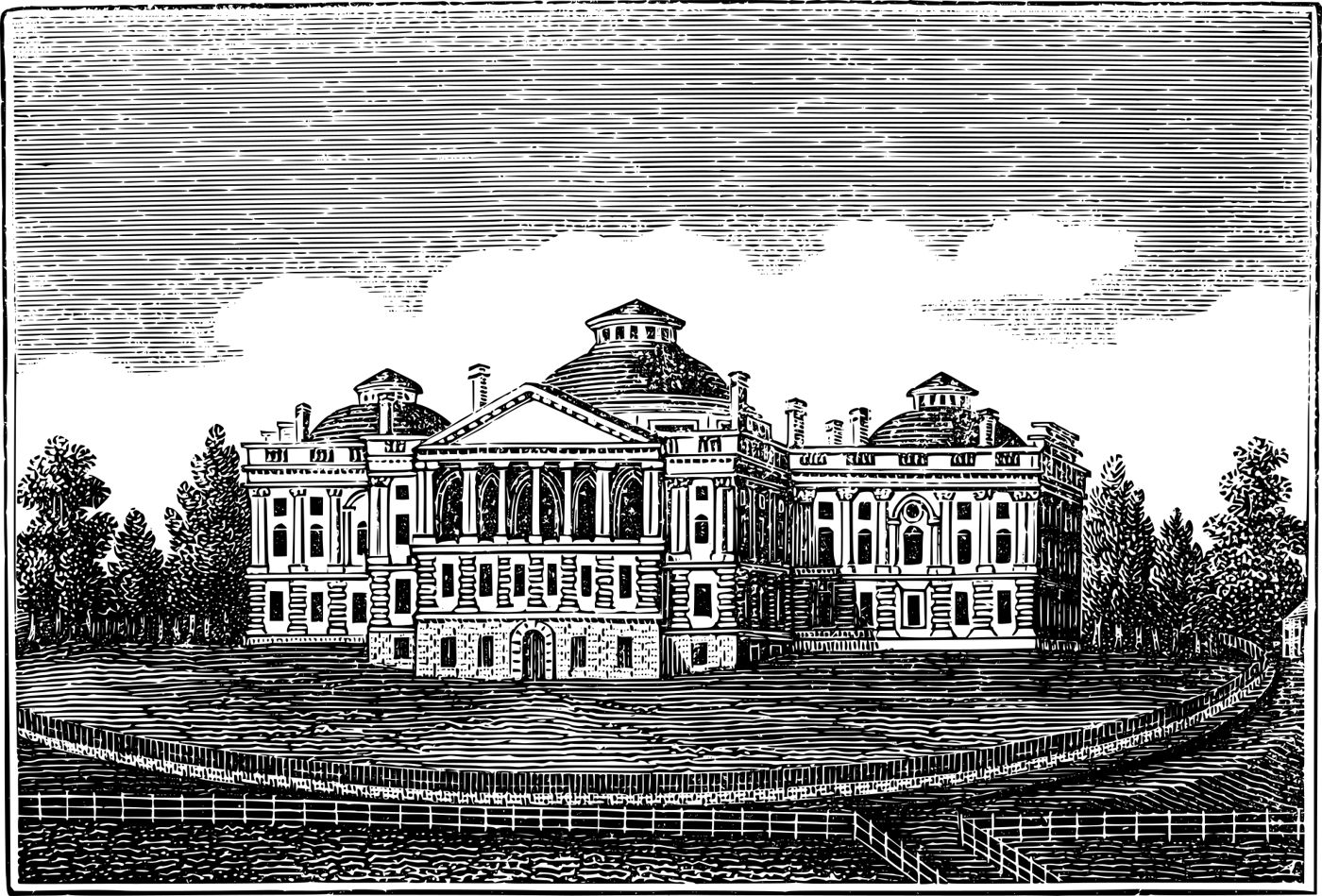 Early engraving of the U.S. Capitol